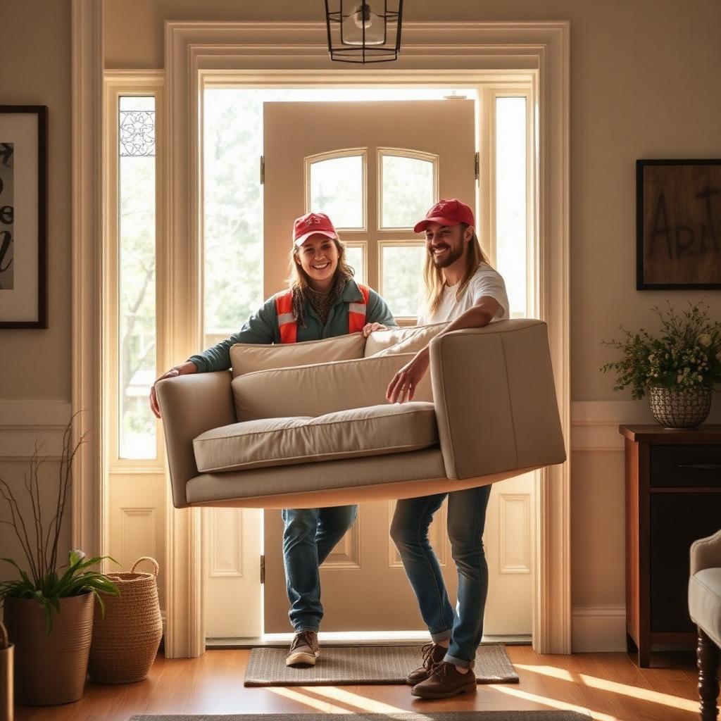 Delivery and setup